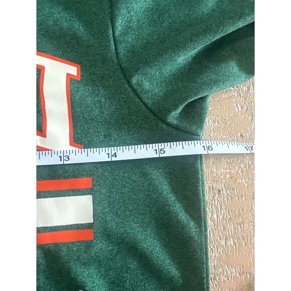 University of Miami kids t-shirt Sz M 8-10 youth Miami Hurricanes Canes UM - Picture 4 of 5